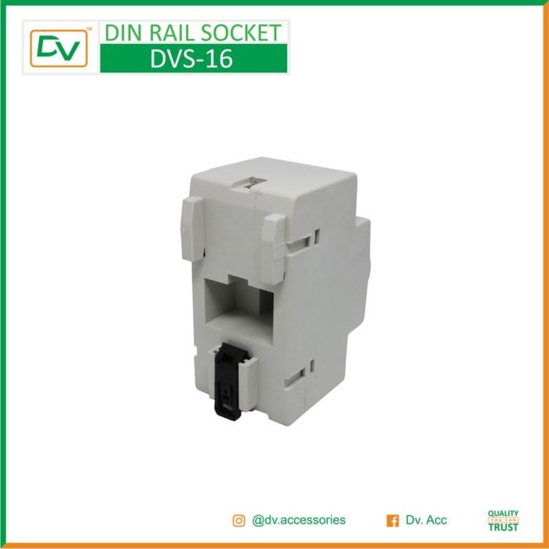 Jual PROMO DV DIN RAIL SOCKET / DVS16 | Shopee Indonesia