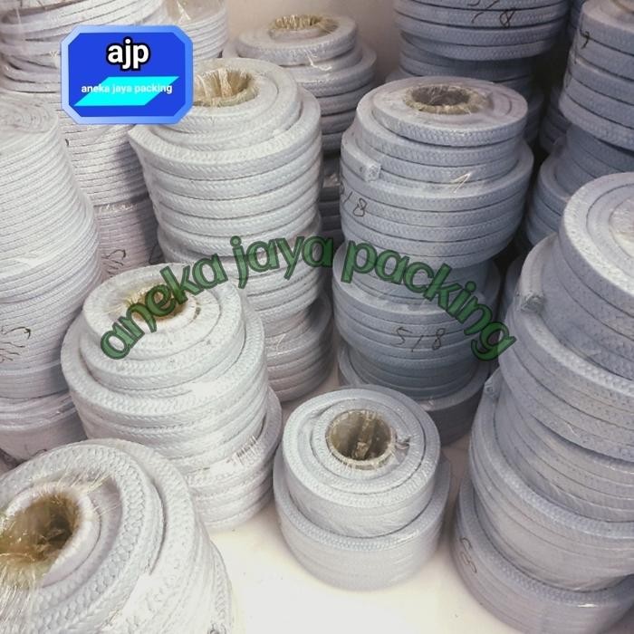 Jual Gland Packing 16Mm (5/8 Inch) Remes Packing Asbestos Teflon (1Roll ...