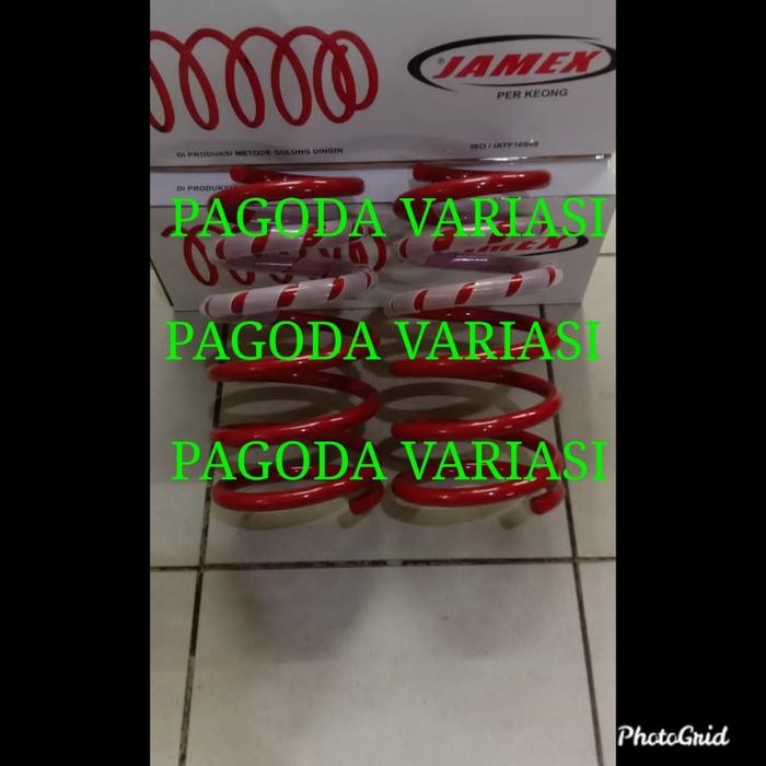 Jual Per Ceper / Lowering Spring Jamex All New Rush 2018-On Depan 2Pcs ...