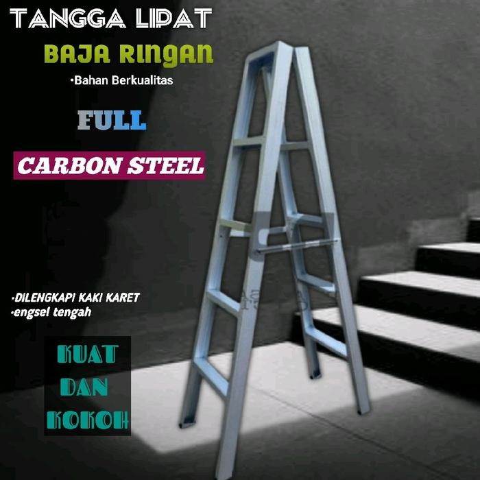 Jual JJ327 Tangga Lipat Baja Ringan 2 meter multifungsi teleskopik ...