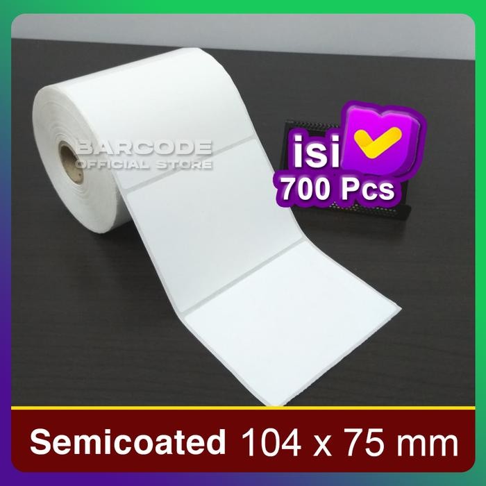 Jual FES4 Label Barcode 104 X 75 Mm - Kertas Sticker Label Semicoated ...