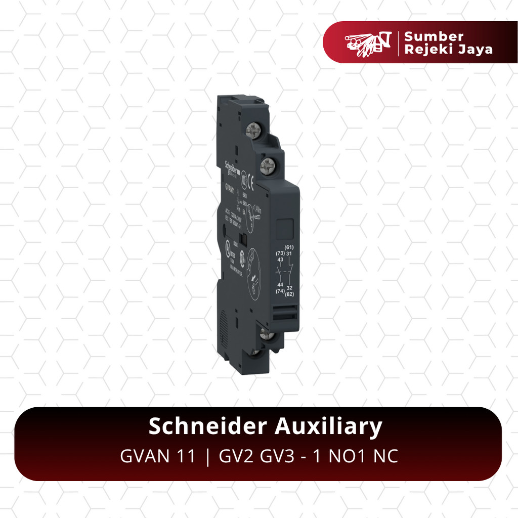 SCHNEIDER AUXILIARY DEPAN GVAN 11 | GV2 GV3 - 1 NO  1 NC