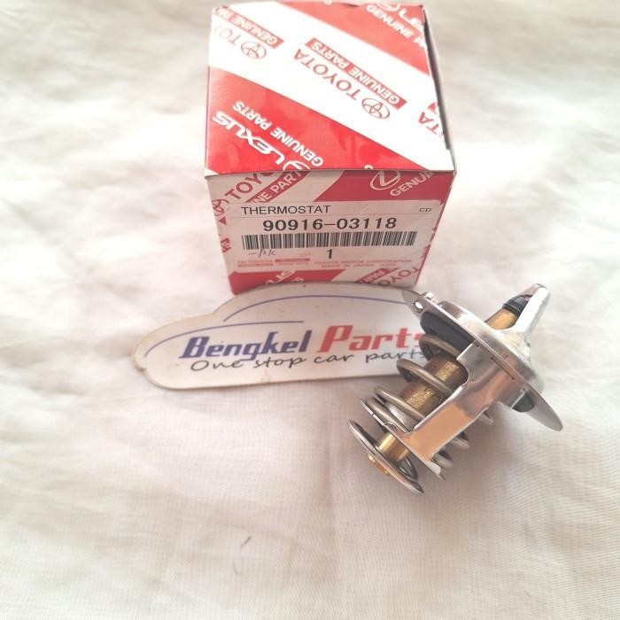 Jual THERMOSTAT + ORING RADIATOR INNOVA FORTUNER HILUX DIESEL 1KD 2KD ...