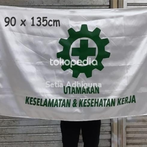 Jual Best Seller Bendera K3 Bahan Drill 90X135Cm | Shopee Indonesia