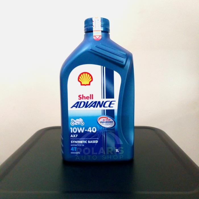 Jual Oli Shell Adv AX7 4T 10W-40 (1L) | Shopee Indonesia