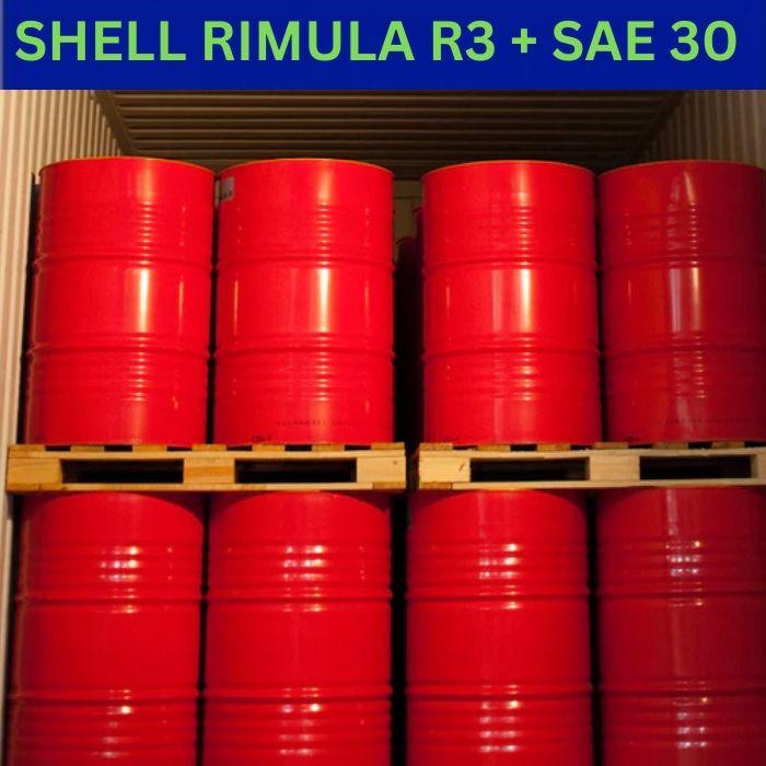 Jual OLI SHELL RIMULA R3 + SAE 30 / 209 LITER | Shopee Indonesia