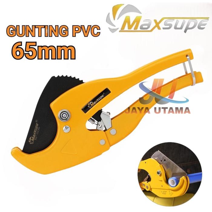 Jual Maxsupe Gunting Pipa Pvc 63Mm Pipe Cutter Gunting Pemotong Pipa ...