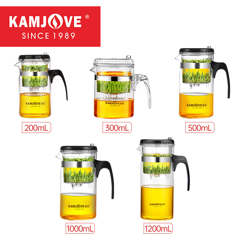 Jual Kamjove inese Kung Fu Tea Infuser Tea Pot One-Button Filtering ...