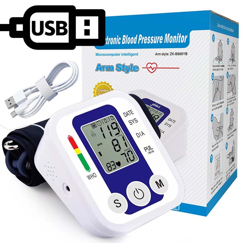 Jual Automatic Tonometer Arm Blood Pressure Monitor Pressure Sensor ...