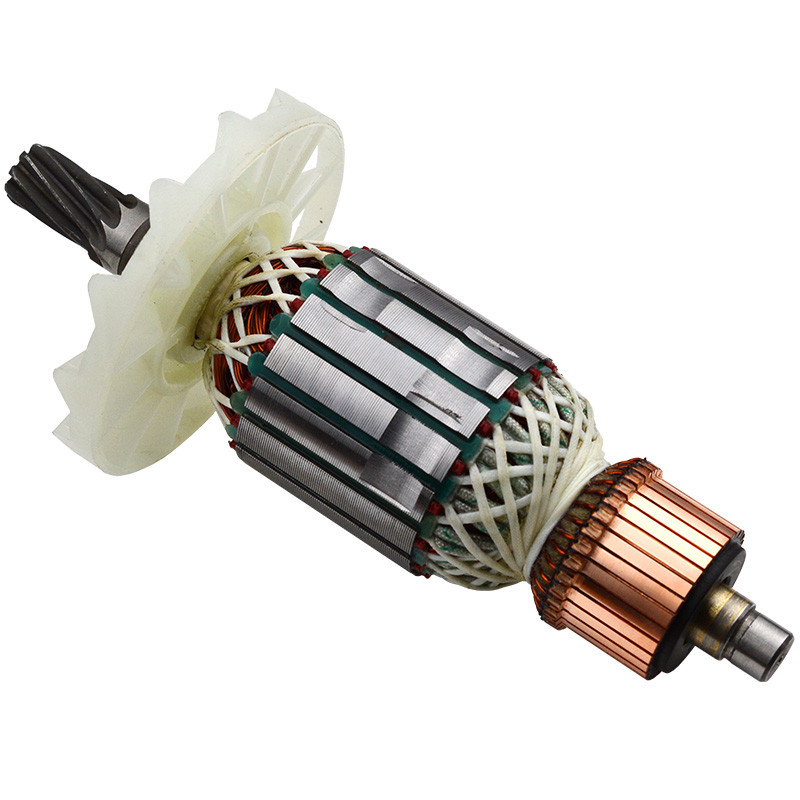 Jual 220V-240V 9 teeth armature Rotor Anchor stator field motor ...
