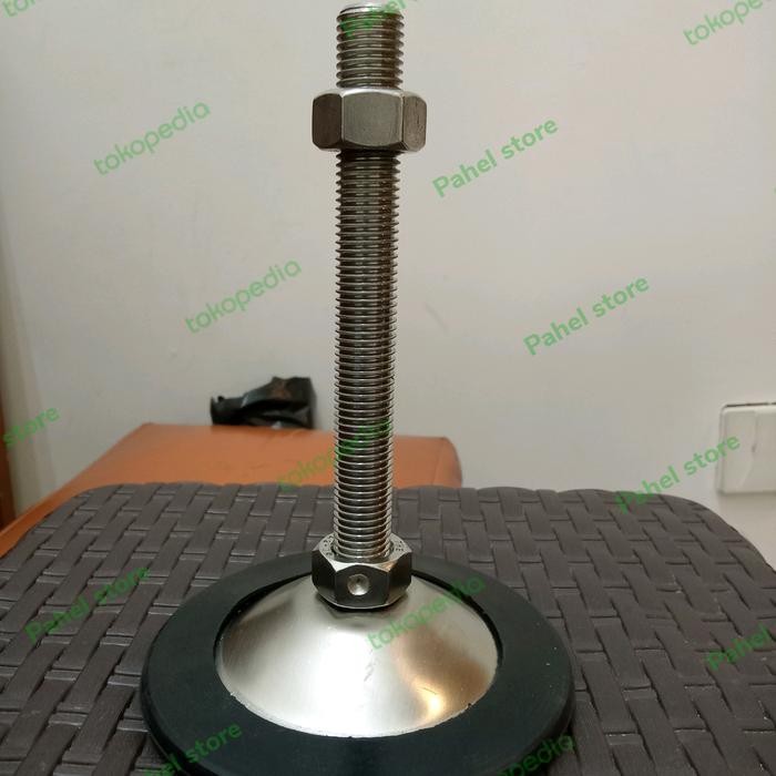 Jual 1 SET KAKI ADJUSTER FOOT TABLE M12 X 150 MM ( STAINLESS ) | Shopee ...