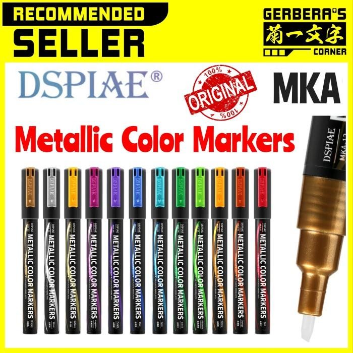 Jual DSPIAE MKA Metallic Color Markers Marker Gundam Model Kit | Shopee ...