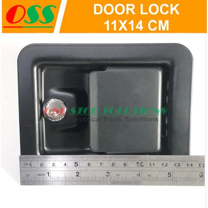 Jual DOOR LOCK / DOORLOCK HITAM BESI SEDANG GENSET PANEL 11X14 CM ...
