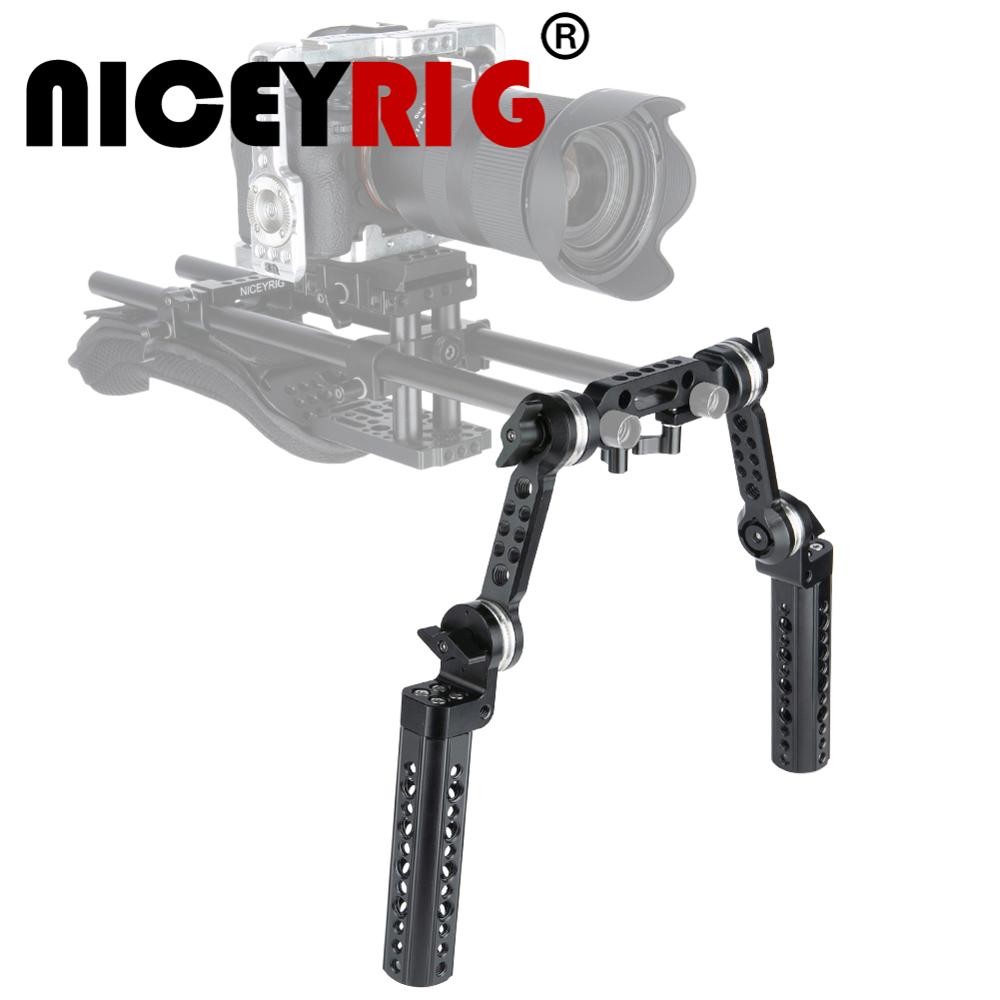 Jual IMPORT NICEYRIG Shoulder Rig Handle Cheese Grip Extend ARRI Arm ...