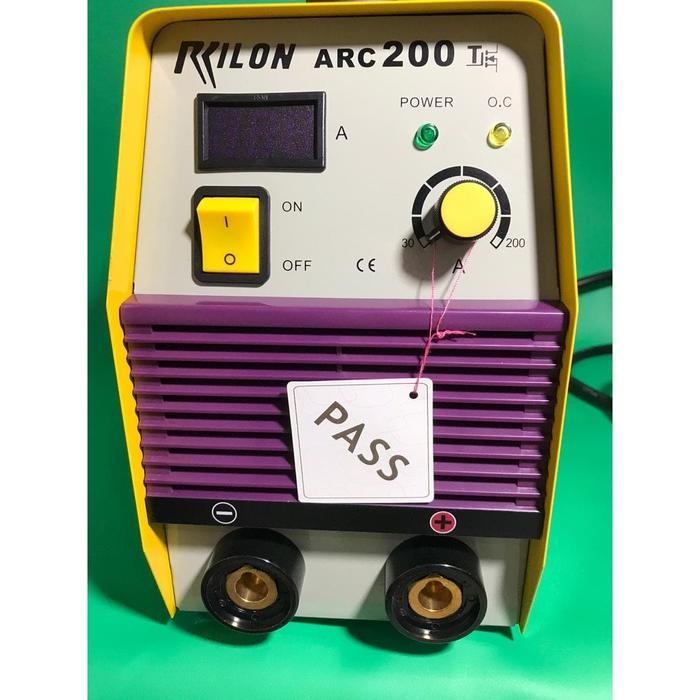 Jual Trafo Las ARC 200T RILON / Inverter MMA 200A RILON | Shopee Indonesia