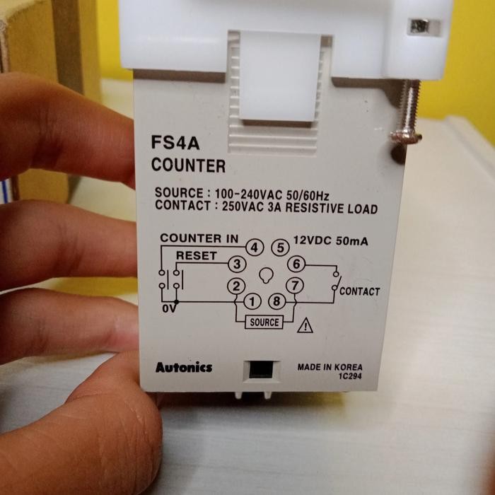 Jual counter autonics FS4A input 100-240vac masih ready | Shopee Indonesia