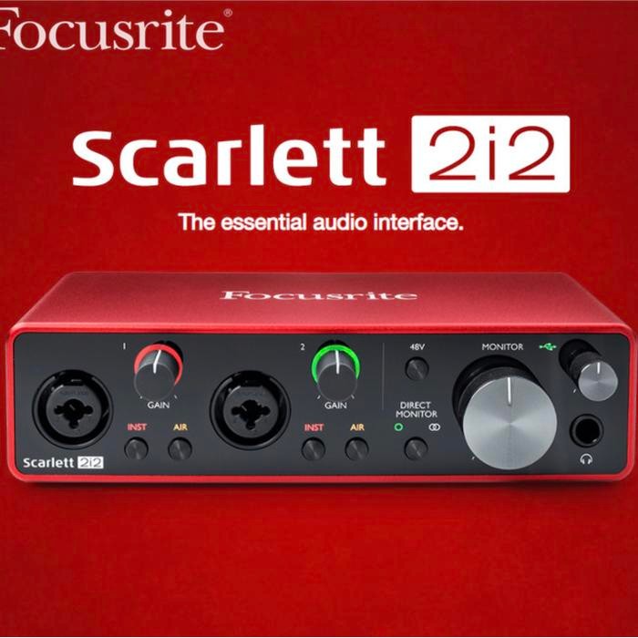 Jual Focus rite scarlett 212 3rd gen USB audio interface | Shopee Indonesia