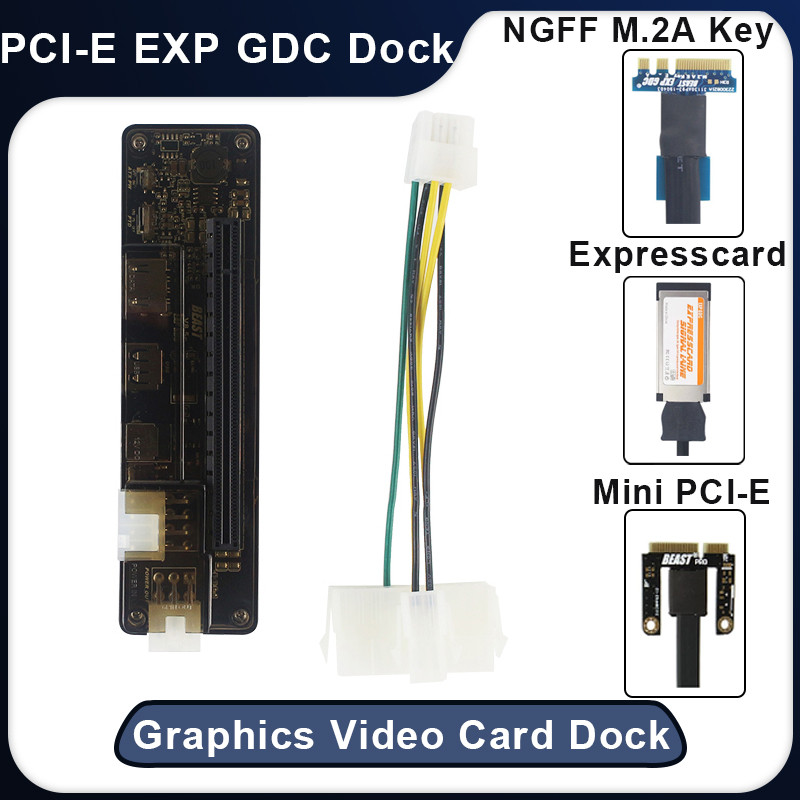 NGFF EXP GDC Scheda grafica esterna per laptop Dock Scheda video Docking station per laptop (Mini PCI-E)  7