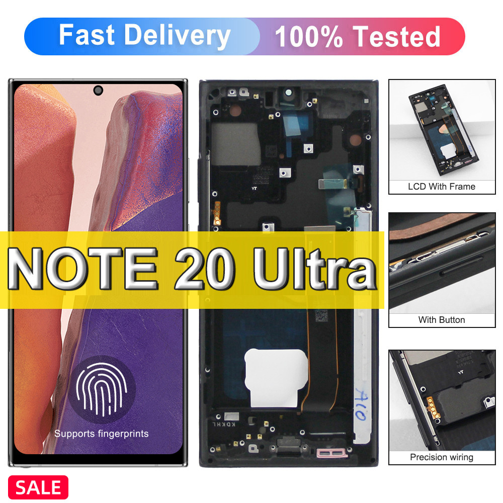 Jual Amoled Note 20 Ultra Screen, For Samsung Galaxy Note 20 Ultra ...