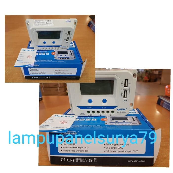 EPEVER Solarladeregler PWM 20 A, 12 V/24 V Auto Work Solar - View #5