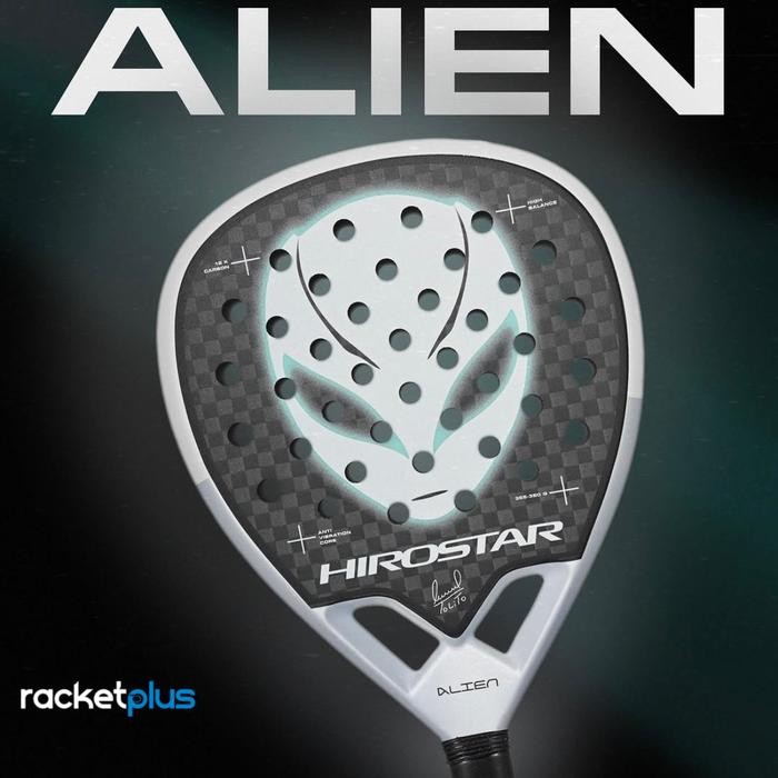 Jual Hirostar Alien 2025 Padel Racket - 12K Carbon - Tolito Aguirre ...