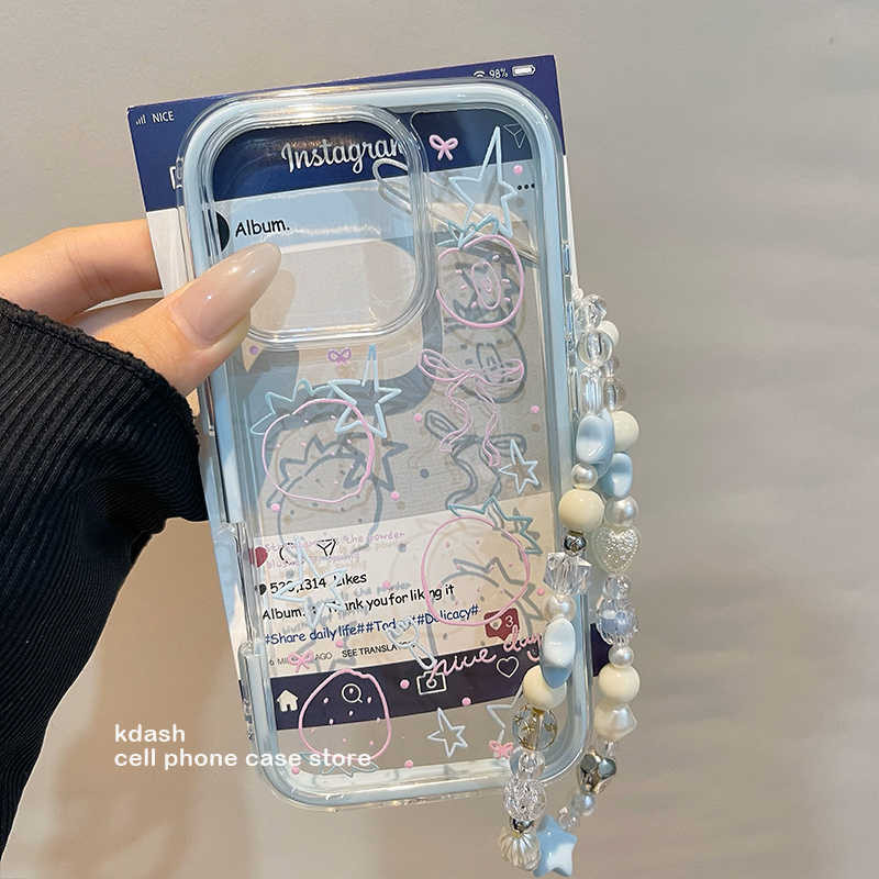 Jual Anti Jamur Stroberi Aesthetic Casing Hp Oppo A6t A6t Reno 15F A6x ...