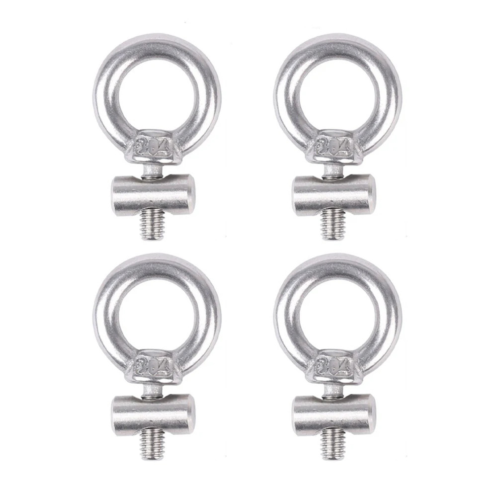 Jual New 4pcs Stainless Steel Awning Rail Stoppers Silver 6mm Stops ...