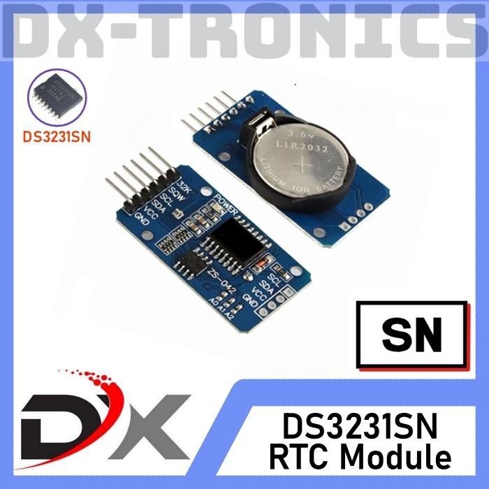 Jual ID'' REAL TIME CLOCK DS3231 WITH BATTERY RTC MODULE DS3231SN ...