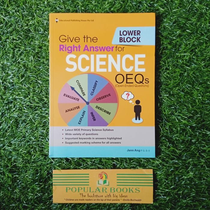 Jual Primary Give The Right Answer For Science Oeqs (Open-Ended ...
