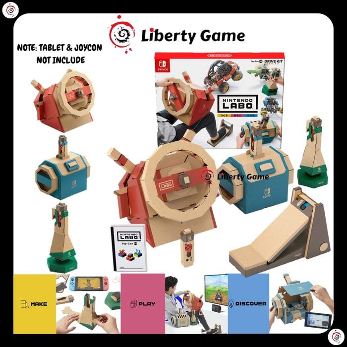 Jual NINTENDO SWITCH LABO TOY-CON 03: VEHICLE KIT + GAME | Shopee Indonesia