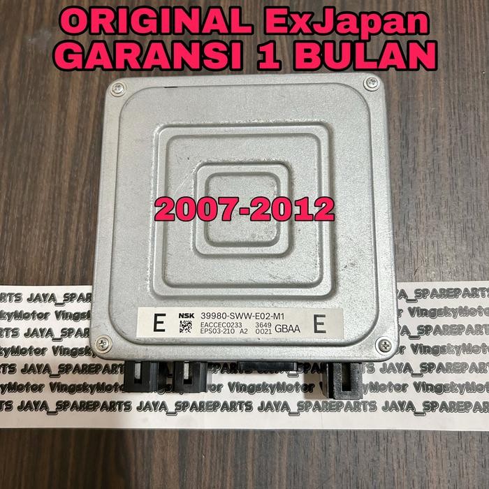 Jual BARU MODULE EPS MODUL ECU RACK STEERING HONDA CR-V GEN 3 2000CC ...
