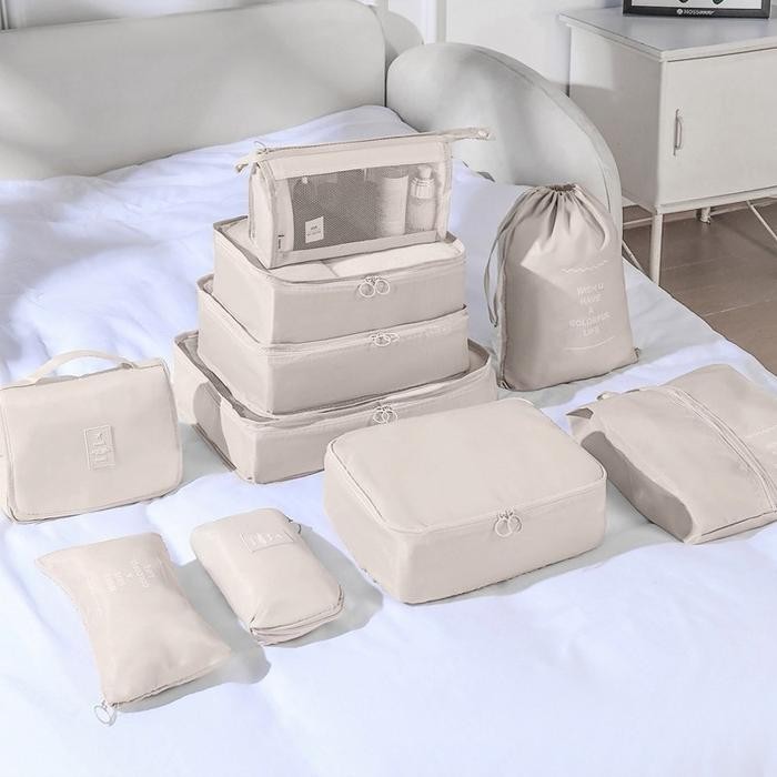 Jual U-Living Tas Travel Bag Set 8 in 1 Organizer Koper Storage Tas ...