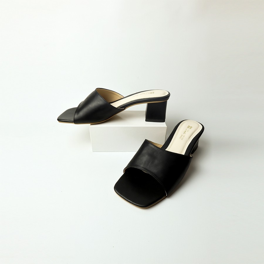 Jual Heels Wanita Mules Sandal Cewek Empuk Jahitan Rapi Ringan Awet ...