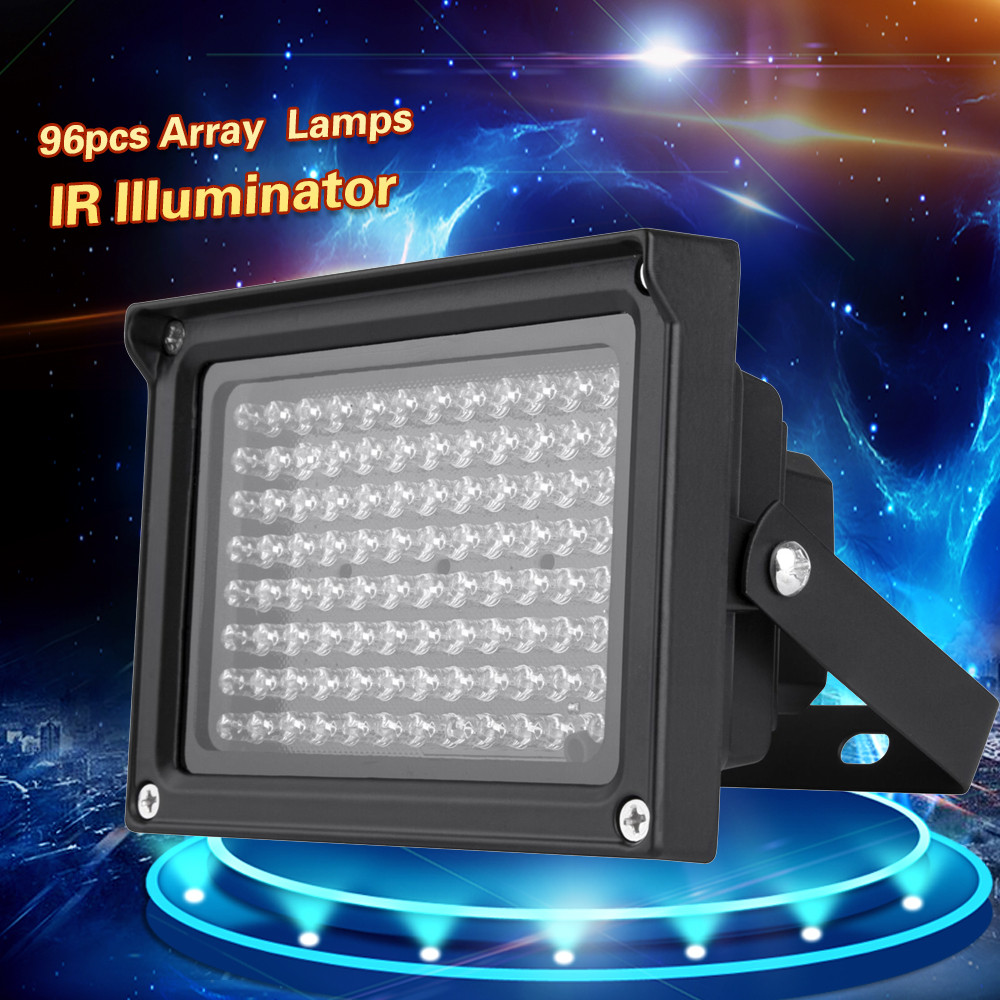 Jual 96 LEDS IR Illuminator Array Infrared Lamps Night Vision Outdoor ...