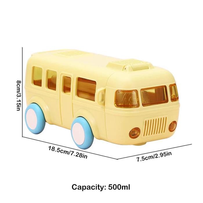 Jual Botol minum anak tritan motif bus/botol minum anak bus tali ...