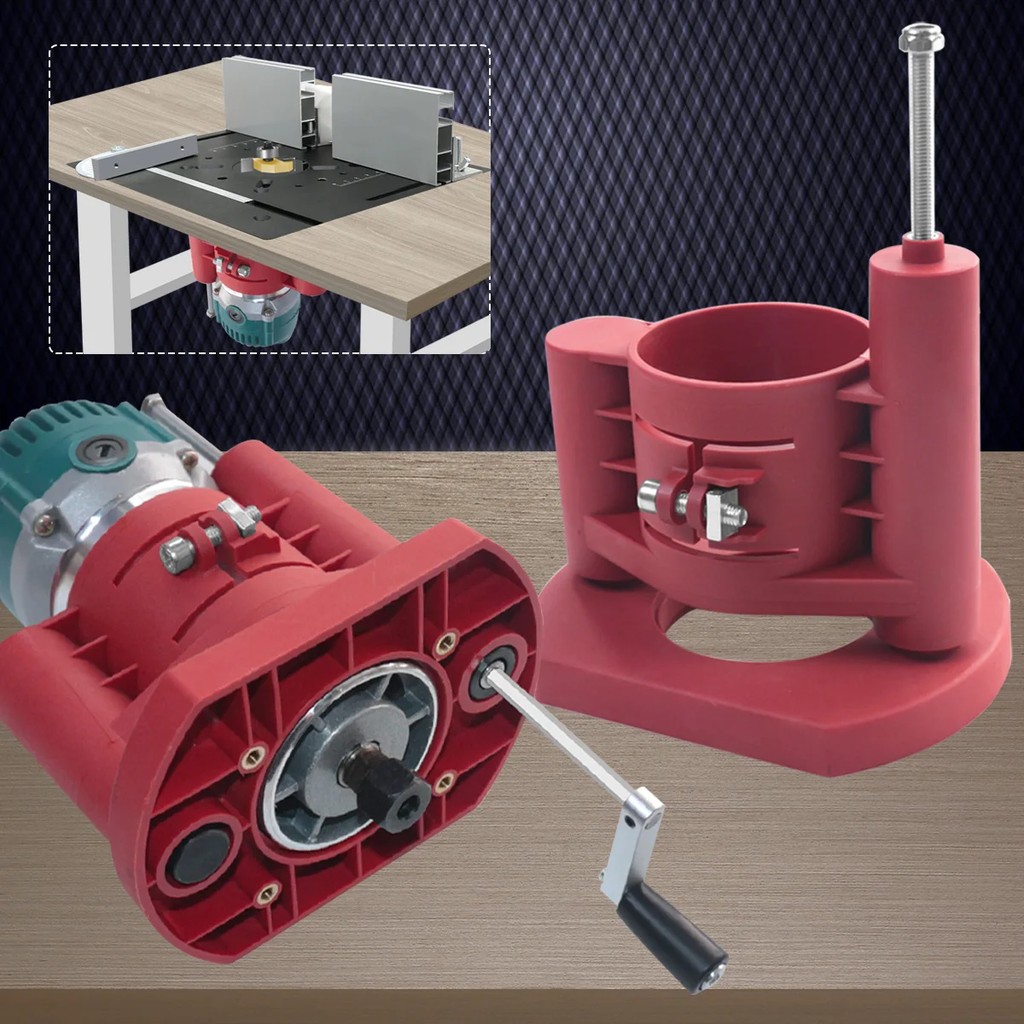 Jual Precision Router Lift -Router Table Lift System - Router Plate ...