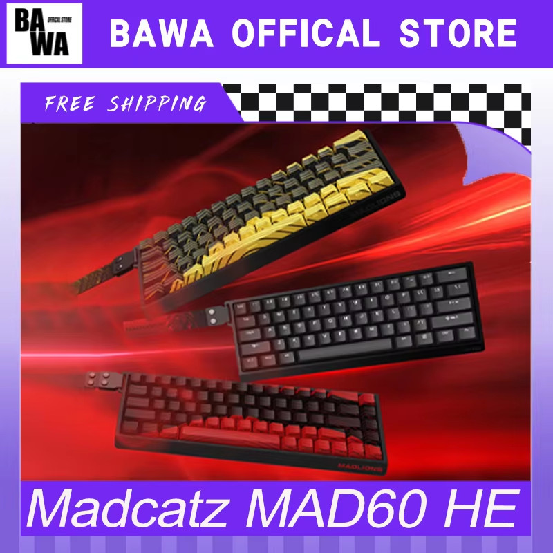 Jual MADLIONS MAD 60/68HE/R Magnetic Switch Keyboard Rapid Trigger ...