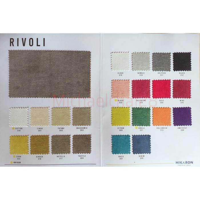 Jual RIVOLI - KAIN INTERIOR HIKARON (Furniture, Sofa, Kursi, Divan ...