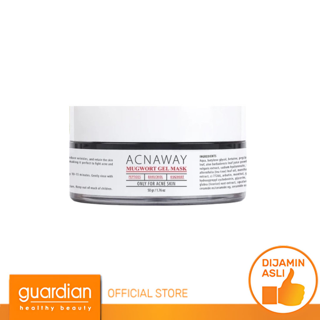 Jual Acnaway Advanced Mugwort Gel Mask - Masker Gel Wajah untuk Jerawat ...