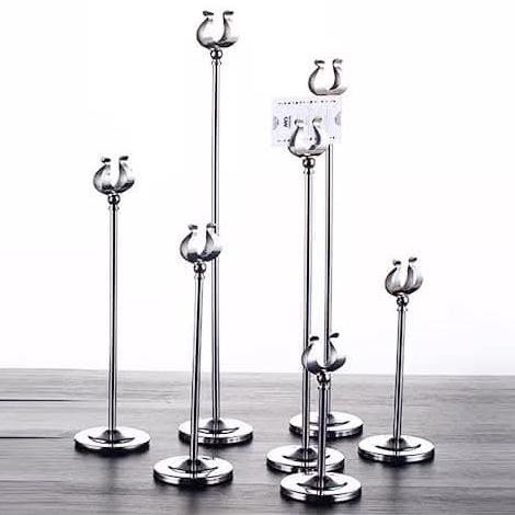 New Star Foodservice Table Number Holders in Centerpieces (2