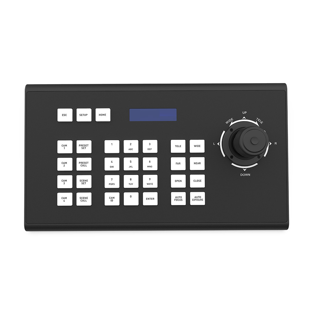 Jual 4D Joystick Keyboard Analog PTZ Video Conference Camera Controller ...