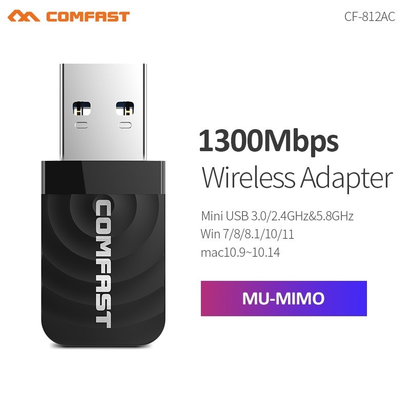 Archer T3U Plus | AC1300 High-gain Draadloze Dual-band USB-adapter | TP Link België