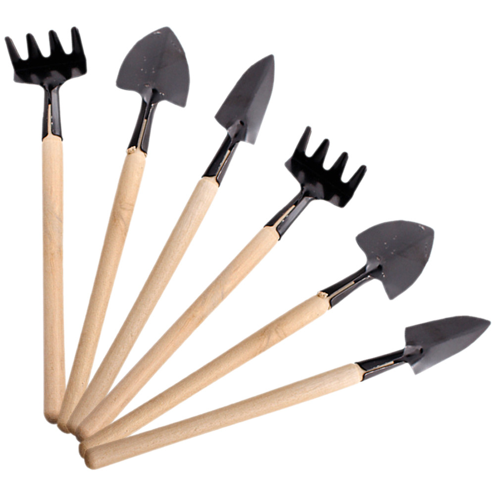 Jual 2 Sets Mini Tool Vegetable Planting Tools Portable Gardening ...