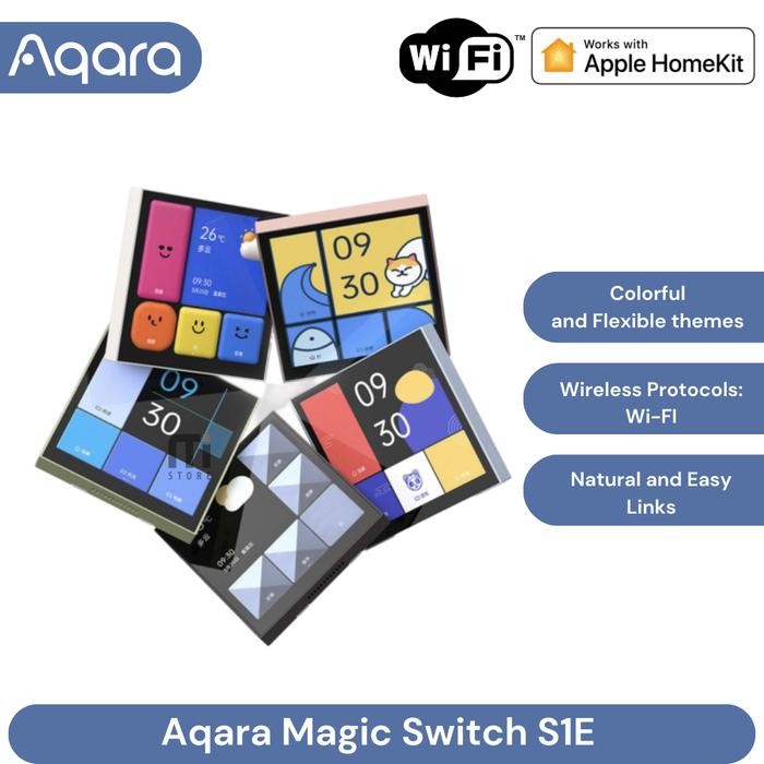 Jual AQARA S1E Smart Scene Panel Switch Series | Shopee Indonesia