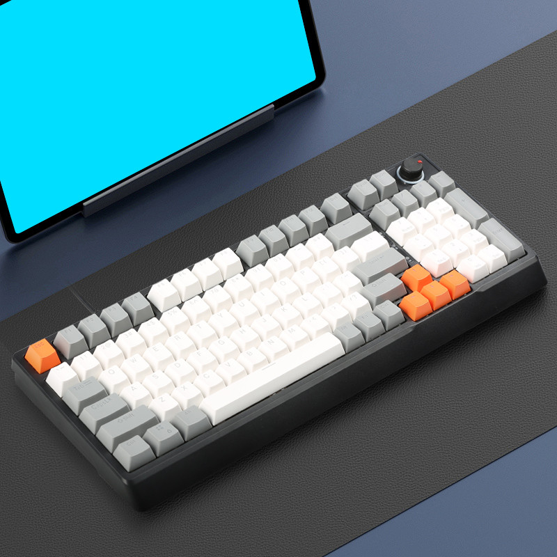 Jual Wired Keyboard RGB Backlit Gaming Keyboard 98 Keys Portable ...