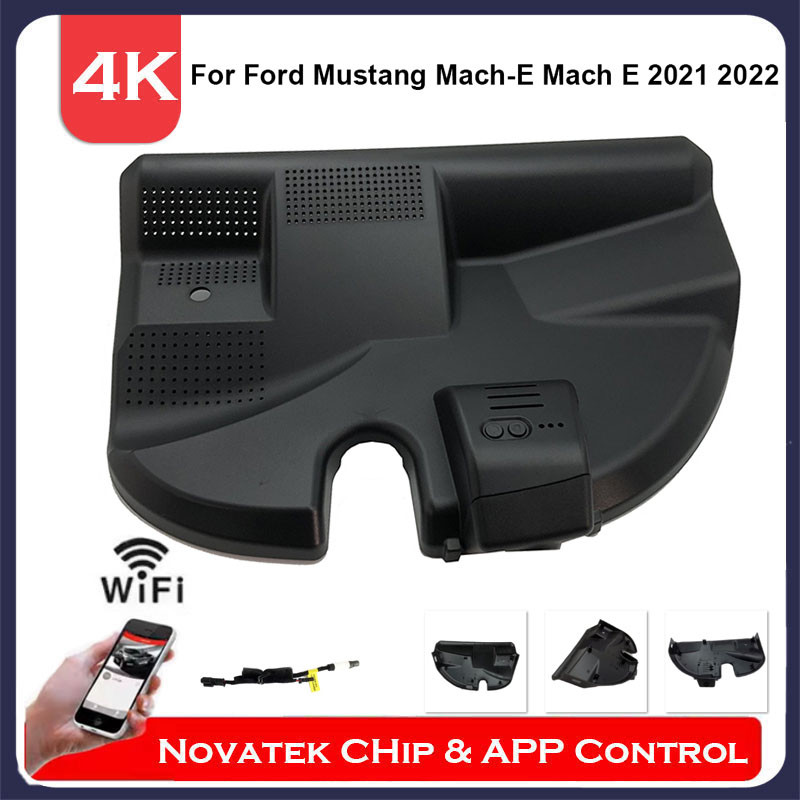 Jual 4K HD Front And Rear Camera Wifi Plug Dash Cam For Ford Mustang ...