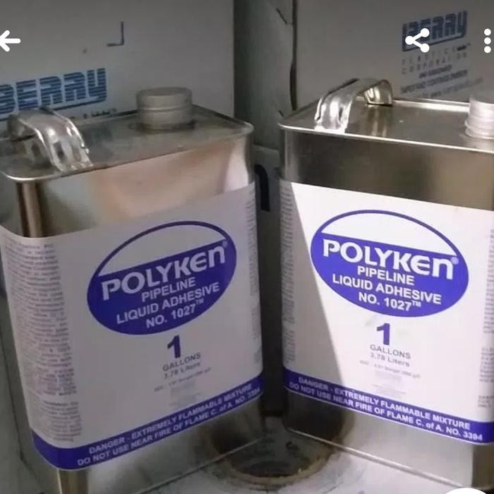 Jual Primer Polyken Coating Pipeline 1027 3,78 Liter-Lem Pipa Poliken ...