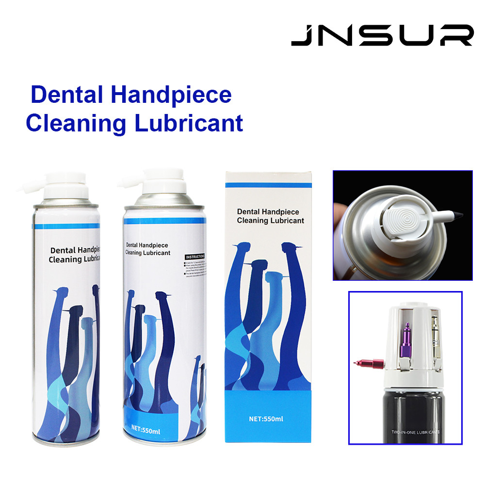 Jual BARU Dental Handpiece Cleaning Lubricant 300/550ml Cleaning Oil ...