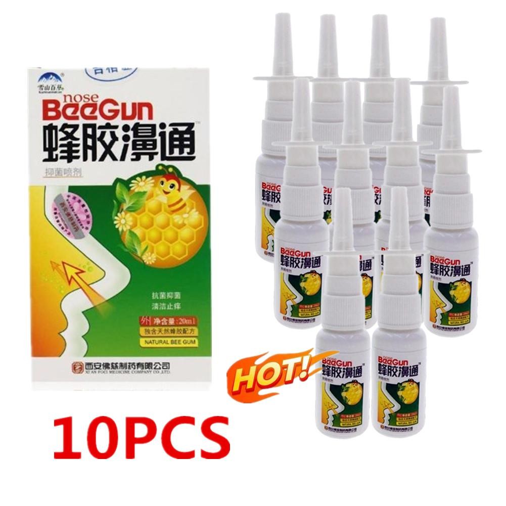 Jual 10PCS Propolis Nasal Spray Chinese Traditional Herbal Sinusitis ...