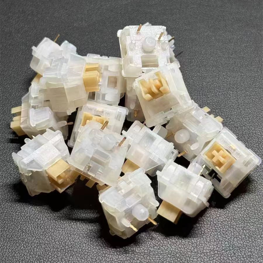 Jual Outemu Switches Yellow Jade 5pin RGB Silent Switch Tactile Hot ...